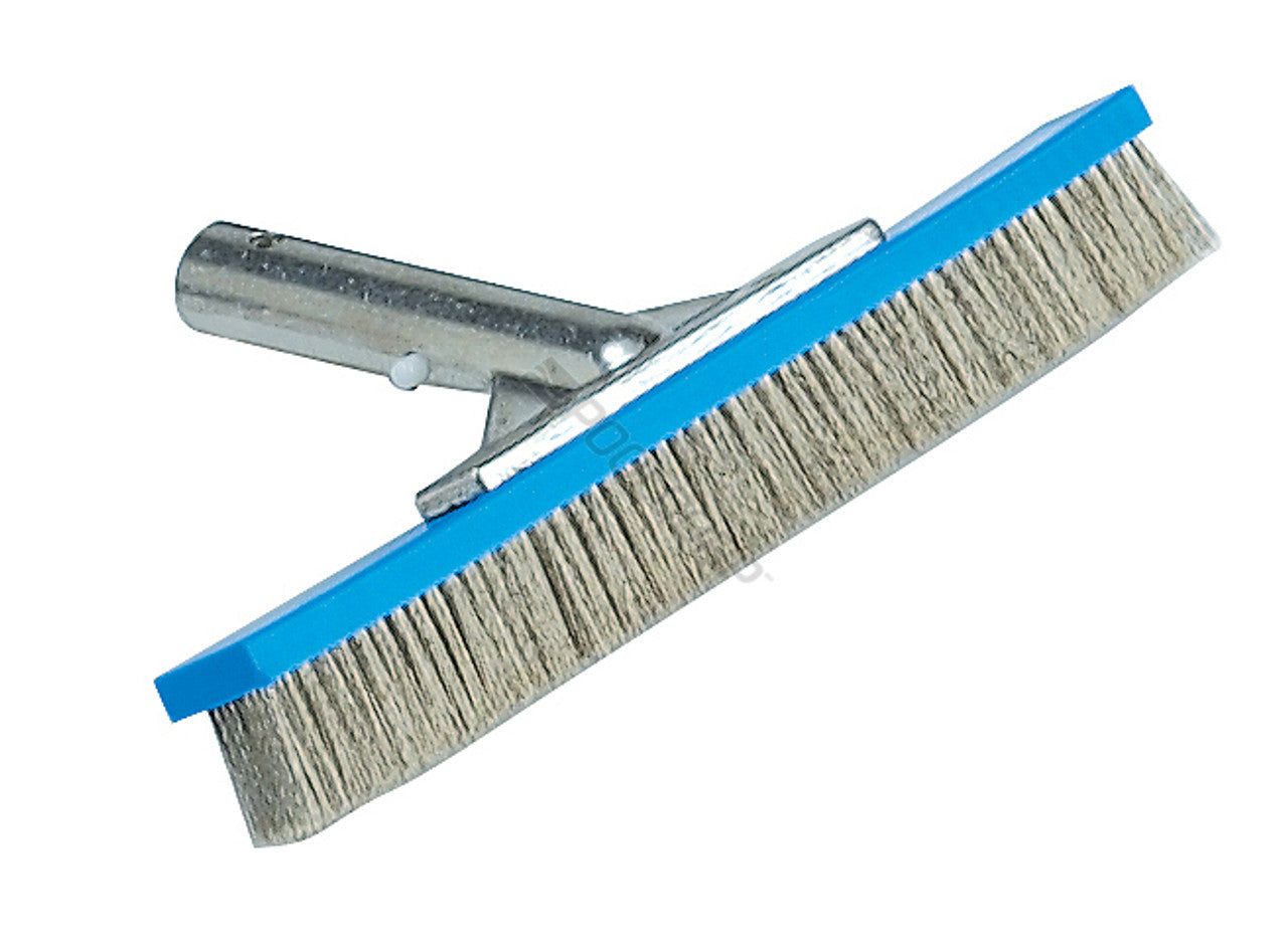 PENTAIR RAINBOW 18" METAL BACK STAINLESS STEEL BRISTLE ALGAE BRUSH #718