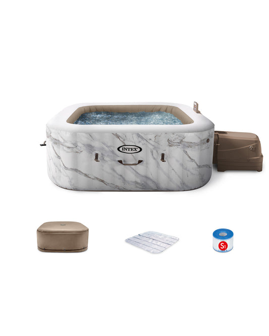 INTEX PURESPA CALACATTA JET & BUBBLE DELUXE SET