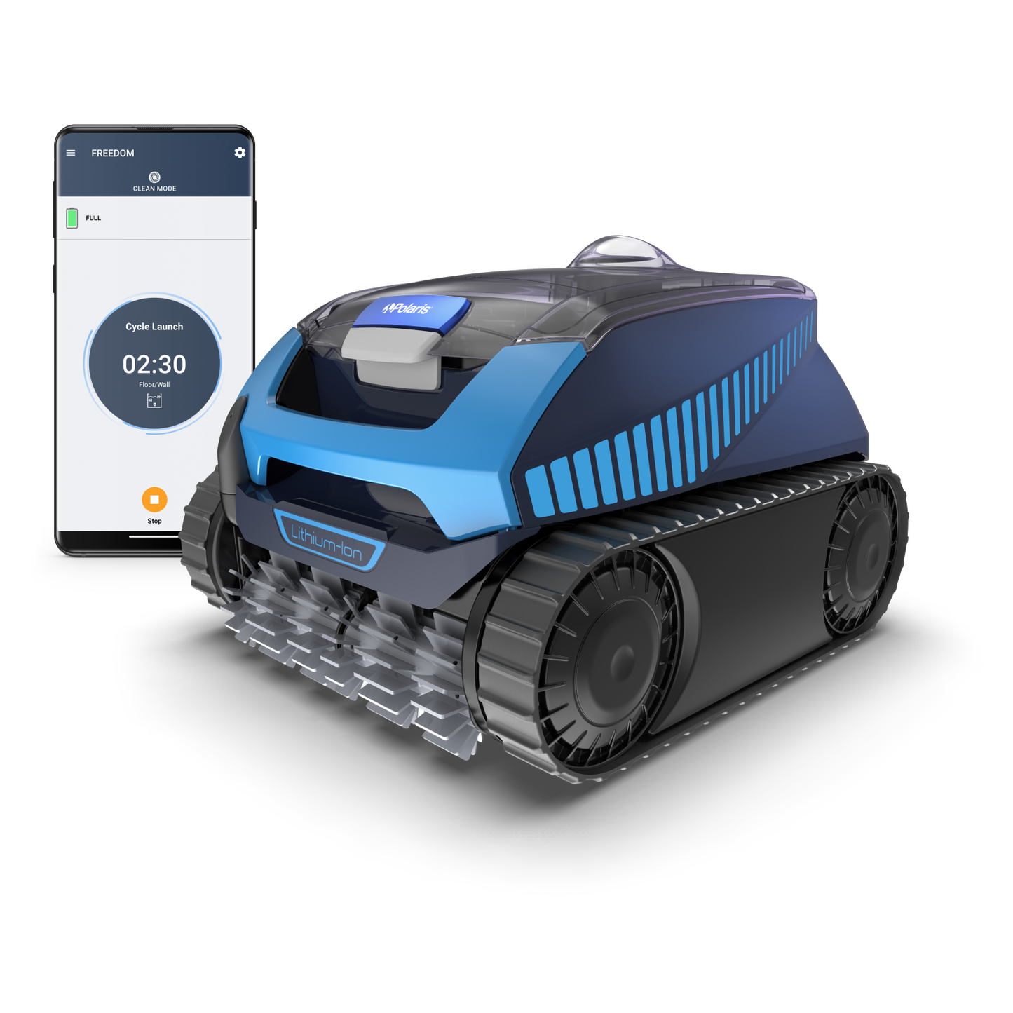 POLARIS FREEDOM™ CORDLESS ROBOTIC CLEANER