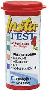 LaMOTTE INSTA-STRIPS 4 PLUS TEST STRIPS