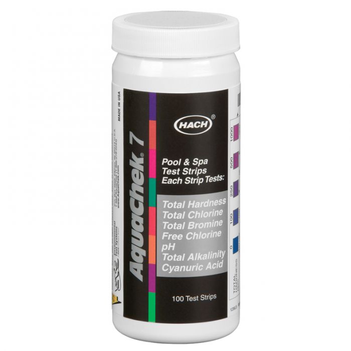 AQUACHEK SILVER 7-IN-1 TEST STRIP 100 COUNT