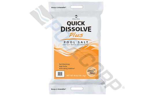 AQUASALT 40LB or PRO QUICK DISSOVLE SALT 40LBS