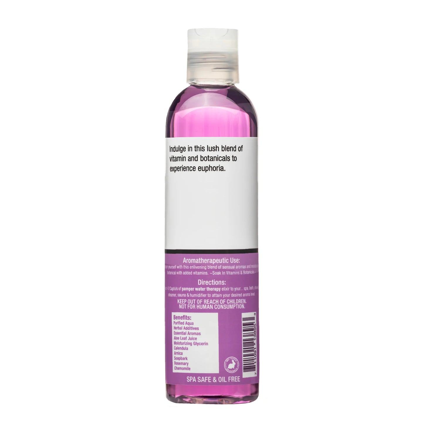 SPAZAZZ - PAMPER-LUSH 8.25OZ AQUATHERAPY