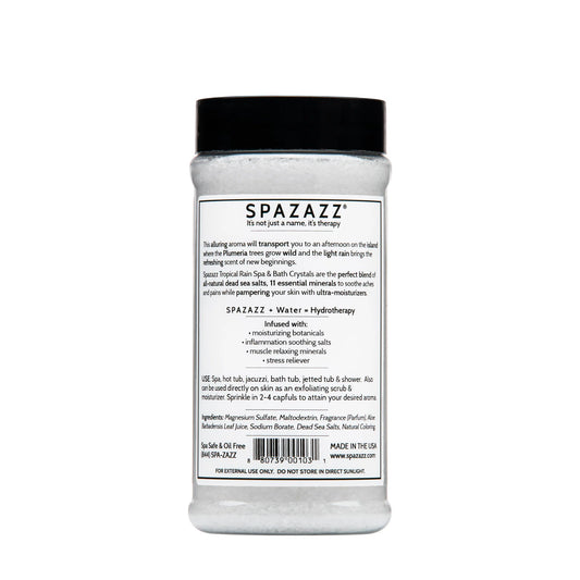 SPAZAZZ - TROPICAL RAIN- REVITALIZE BOTANICALS