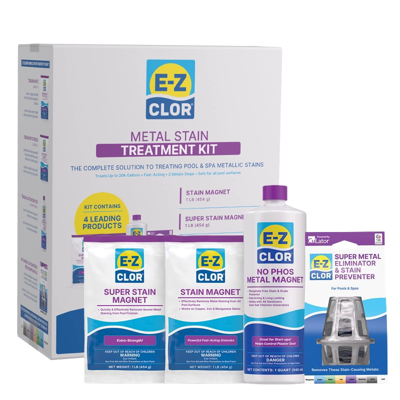 E-Z CLOR METAL STAIN TREATMENT KIT