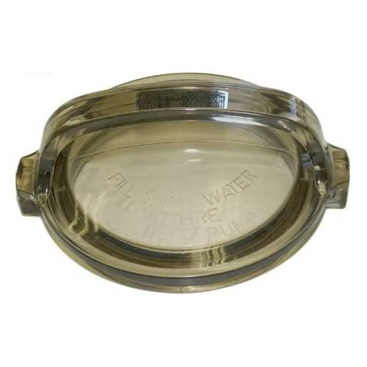 HAYWARD POWERFLO STRAINER COVER WITH O-RING, SPX1500D2A, SMOKED