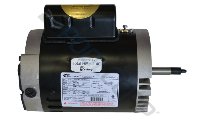 CENTURY B128 POOL PUMP MOTOR, 1HP 115/230V