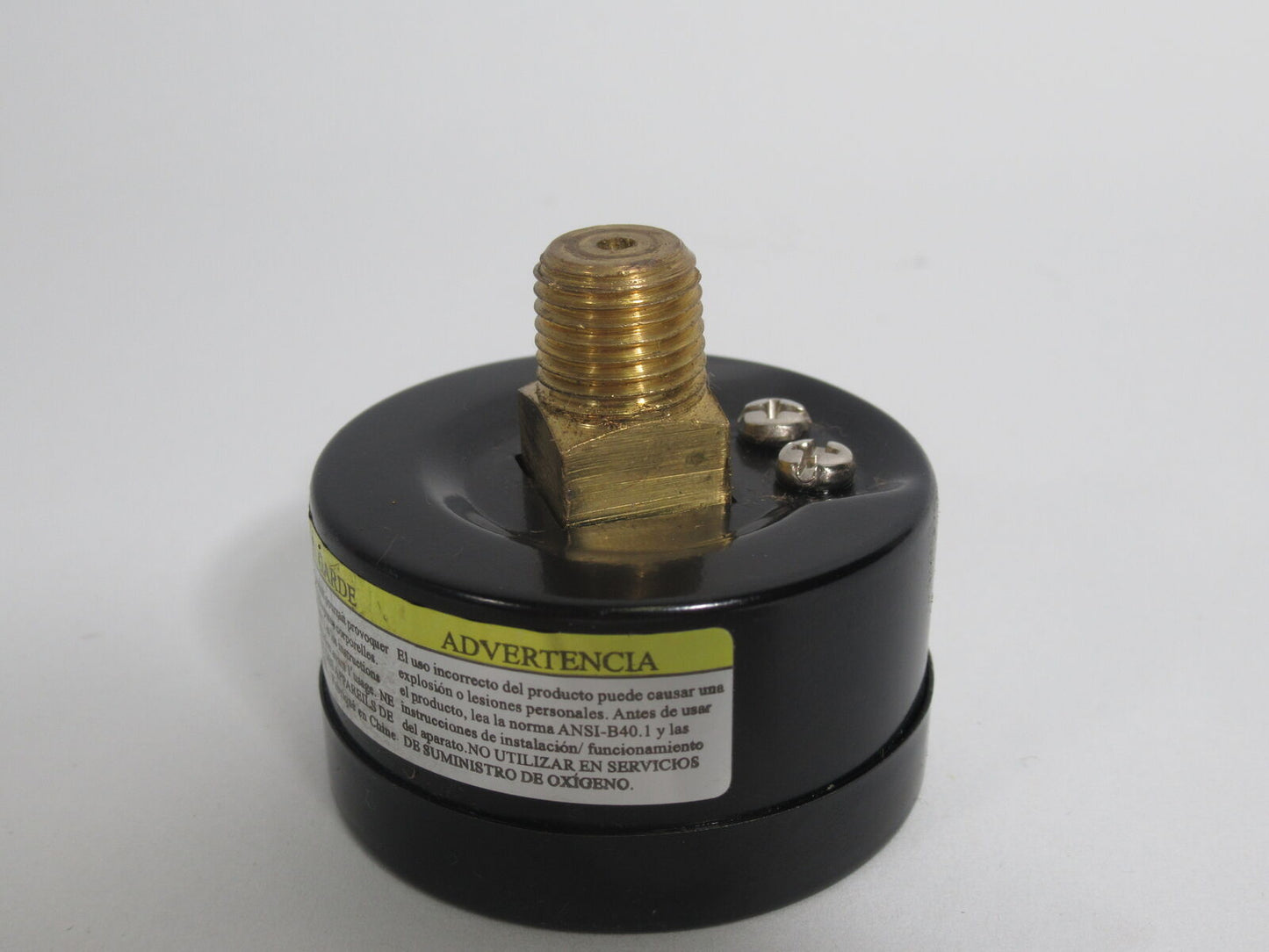 PRESSURE GAUGE 2" DIAL FACE .25"- BACK MOUNT