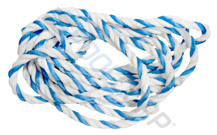 SUPER-PRO 0.75" BLUE/WHITE POOL ROPE Pool Rope