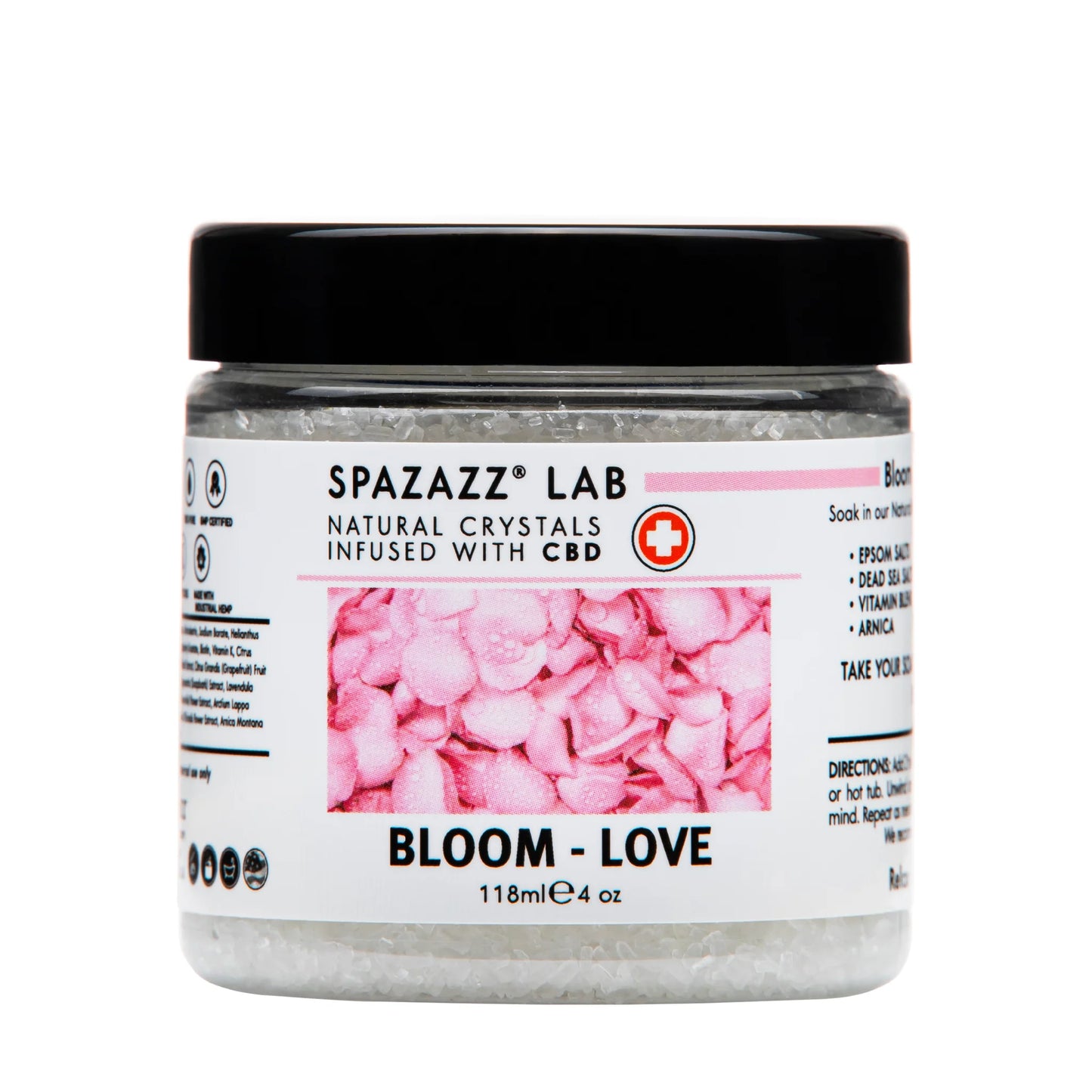 SPAZAZZ LAB-BLOOM -LOVE CBD INFUSED