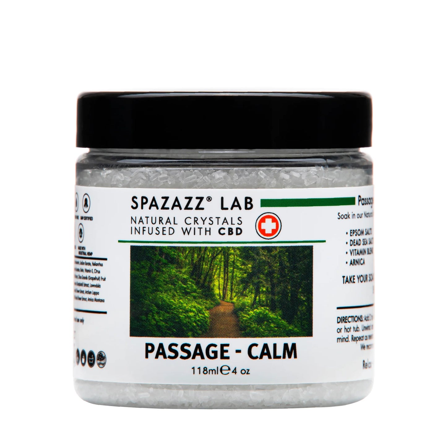 SPAZAZZ LAB- PASSAGE-CALM CBD INFUSED