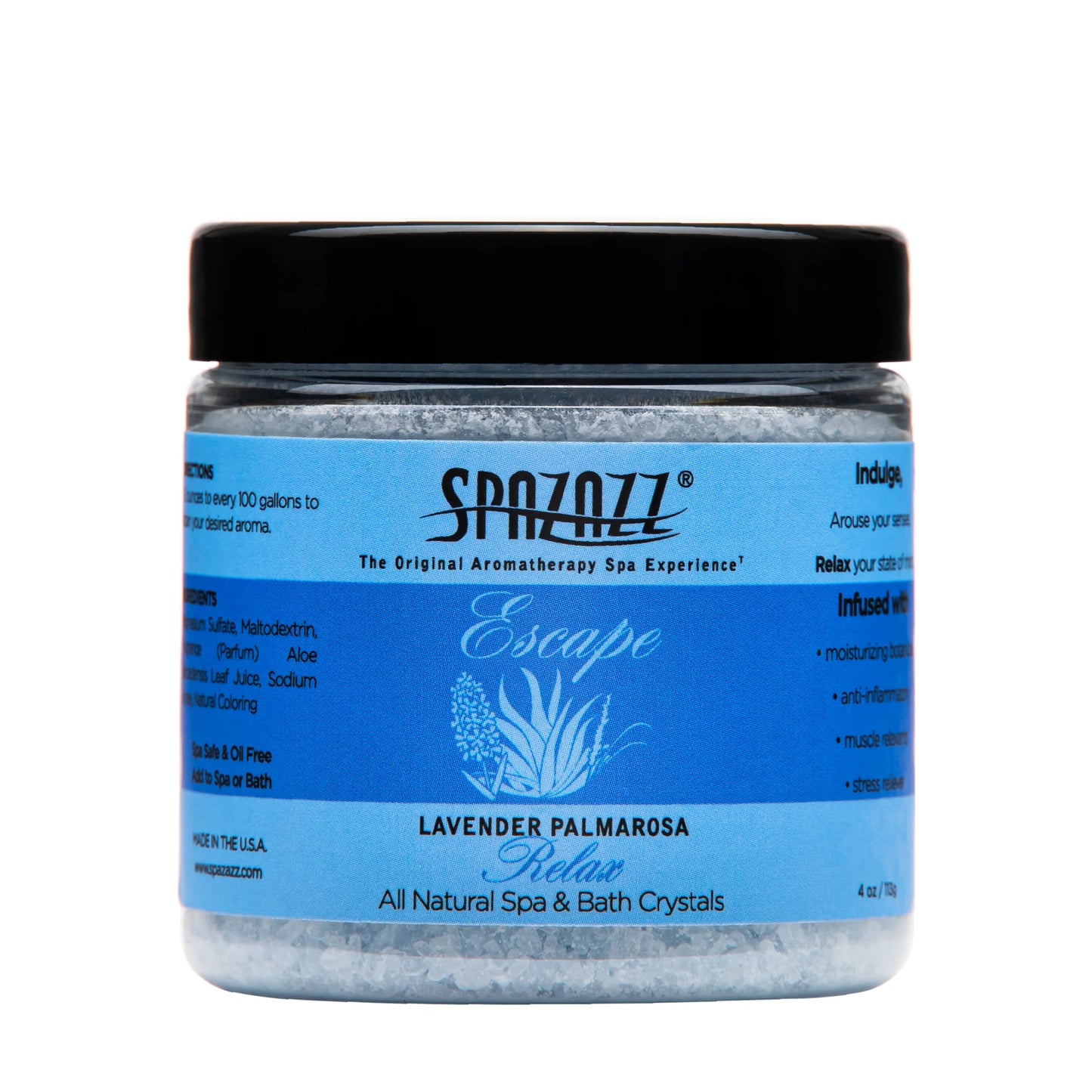 SPAZAZZ - LAVENDAR PALMAROSA- RELAX- ESCAPE