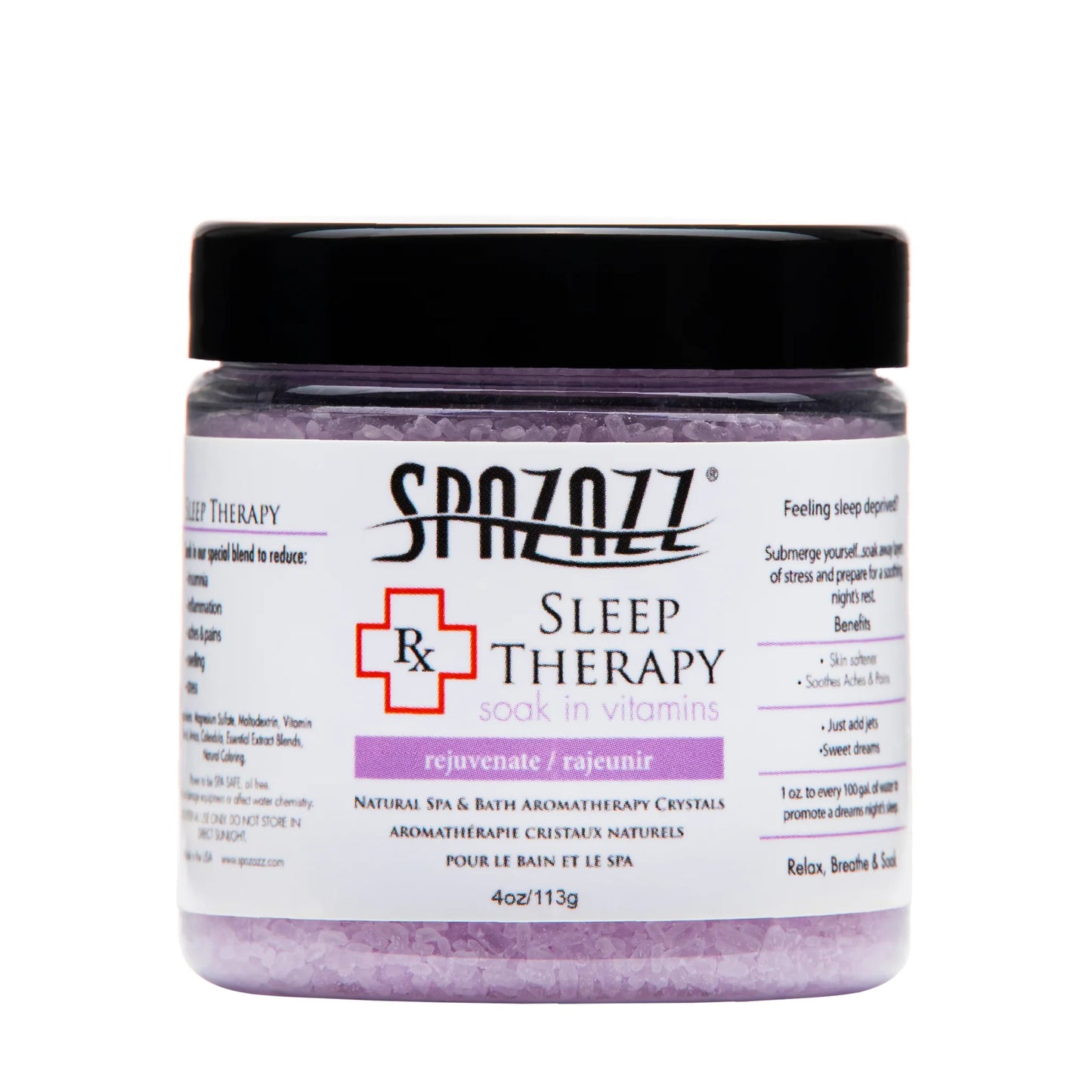 SPAZAZZ- SLEEP- REJUVENATE THERAPY