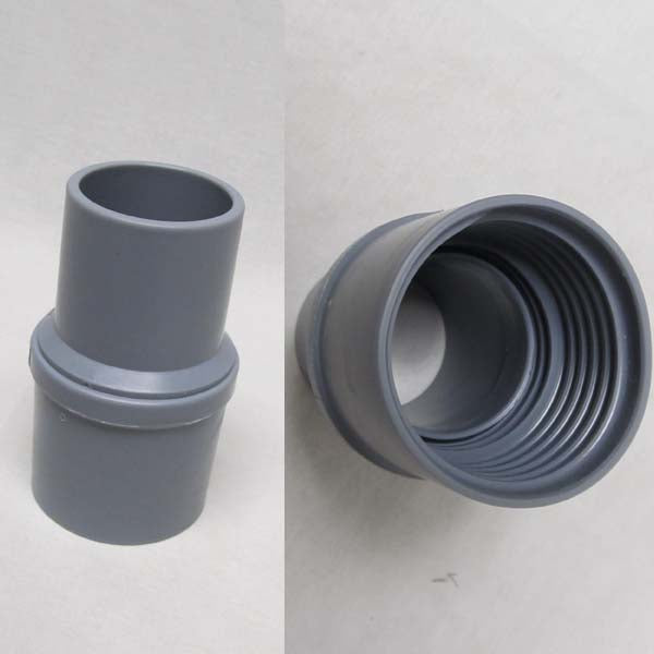 VACUUM HOSE CUFF 1.5" GRAY, SWIVEL