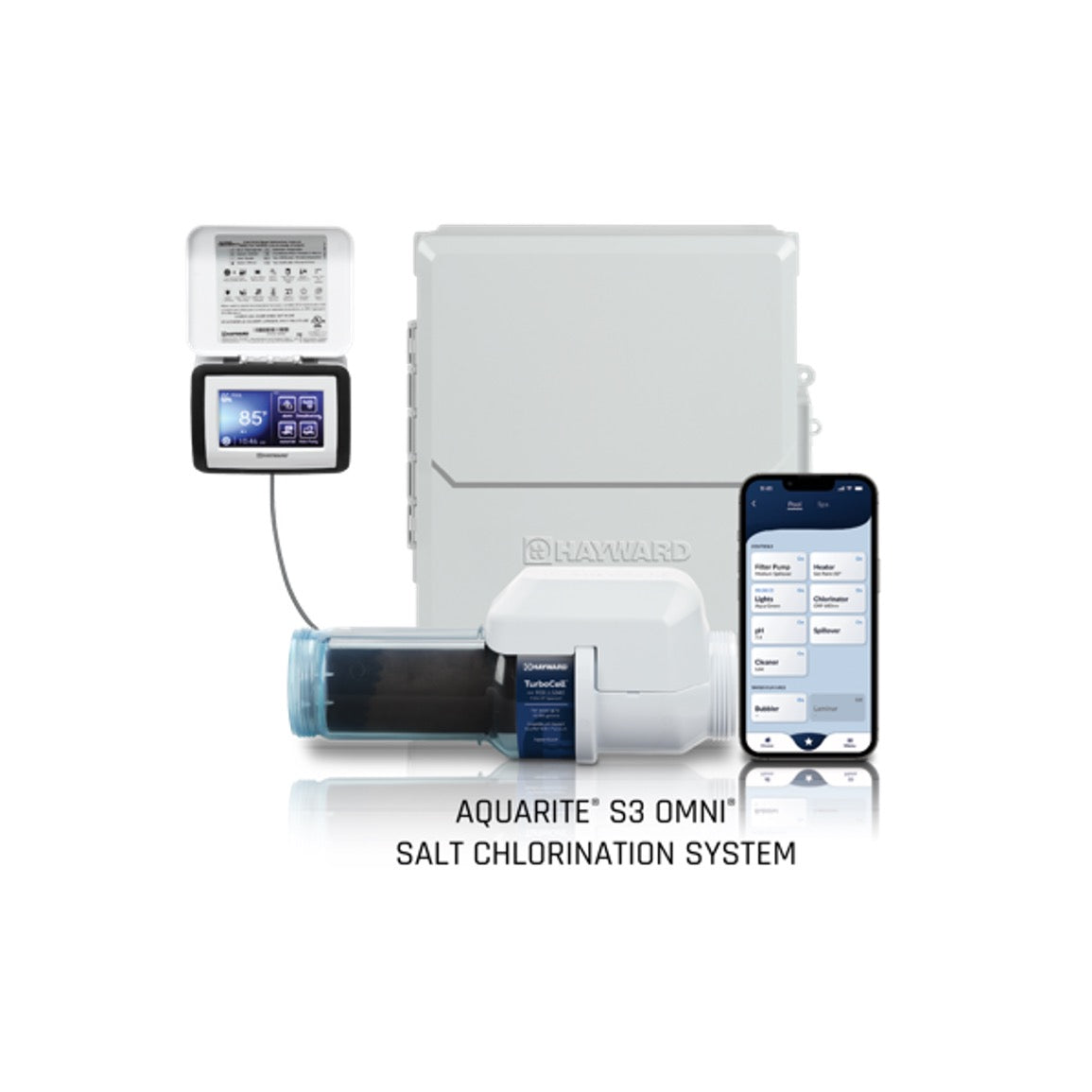 HAYWARD AQUARITE S3 OMNI SALT SYSTEM 40,000 gallon