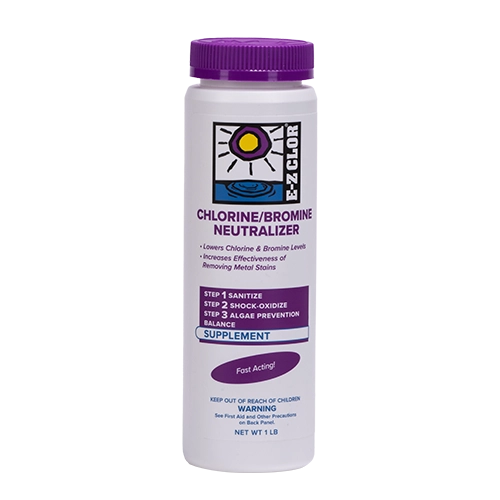 E-Z CLOR CHLORINE/ BROMINE NEUTRALIZER 1LB