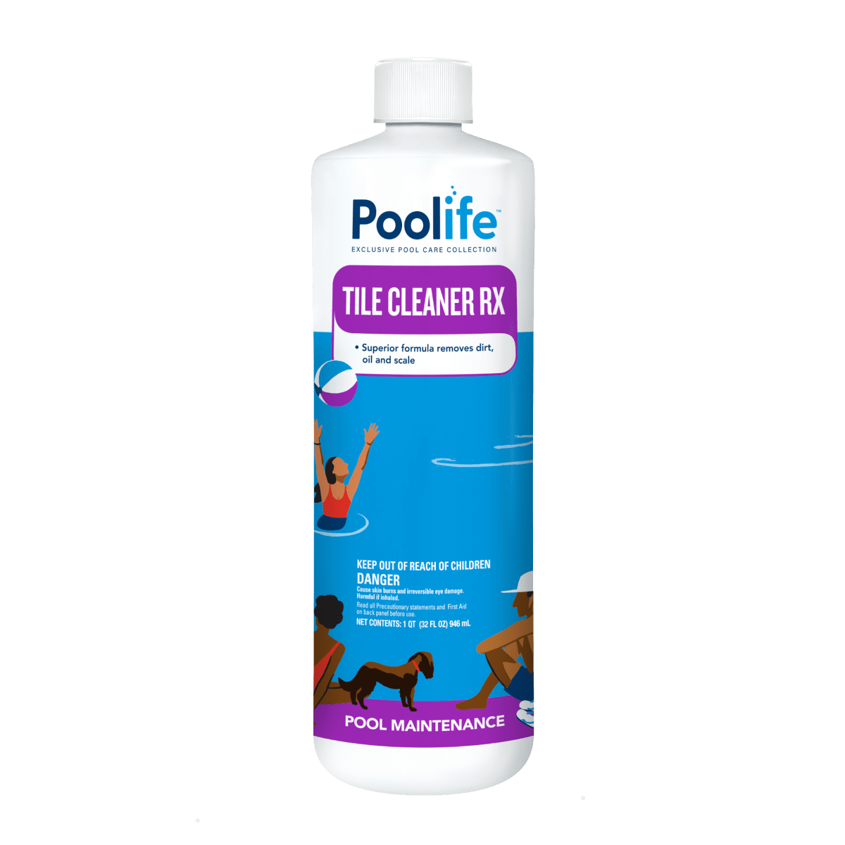 POOLIFE TILE CLEANER RX 1QT