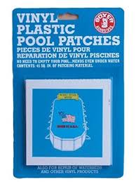 VINYL PLASTIC POOL PATCHES