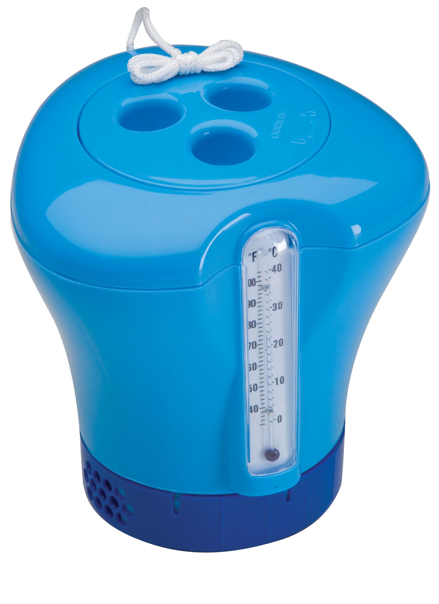 FLOATING CHLORINATOR/THERMOMETER COMBO