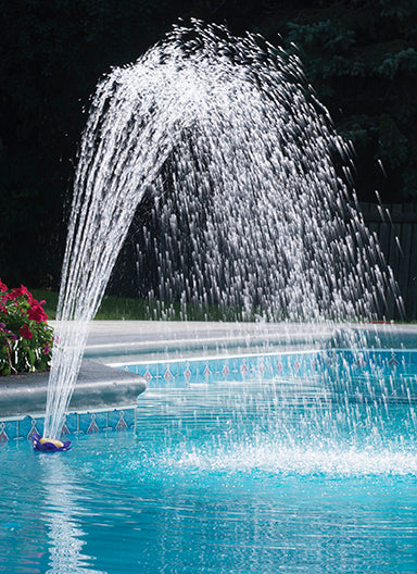 OCEAN BLUE FLOWERFALL FOUNTAIN