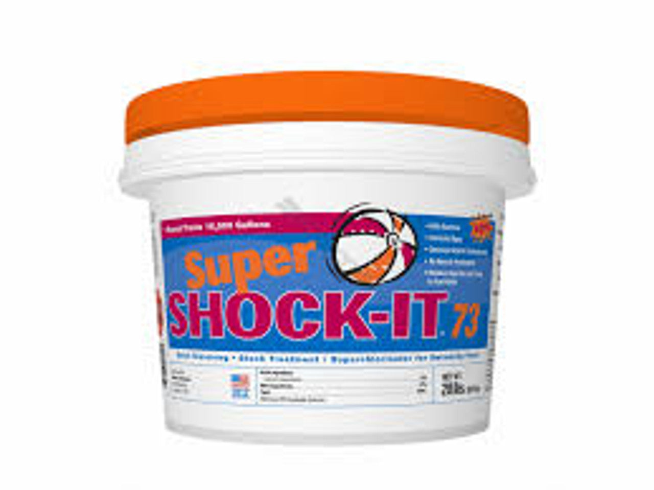 SUPER SHOCK-IT  73% CALCIUM HYPOCHLORITE