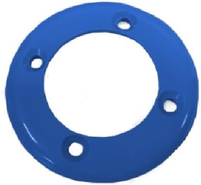 SUPER-PRO 3.5" DARK BLUE INLET FACEPLATECOVER WITH SCREWS