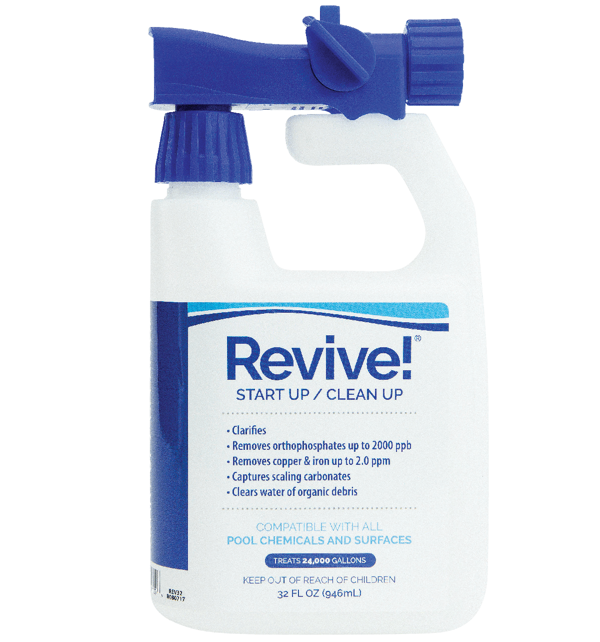 EZ POOL REVIVE! SPRAY 32OZ (TREATS UP TO 24K)
