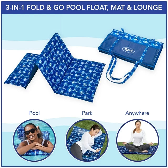 AQUA FOLD & GO 3-IN-1 POOL FLOAT