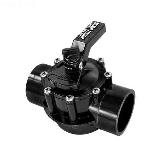 JANDY 2"-2 1/2" NEVERLUBE POSITIVE SEAL 2-PORT DIVERTER VALVE