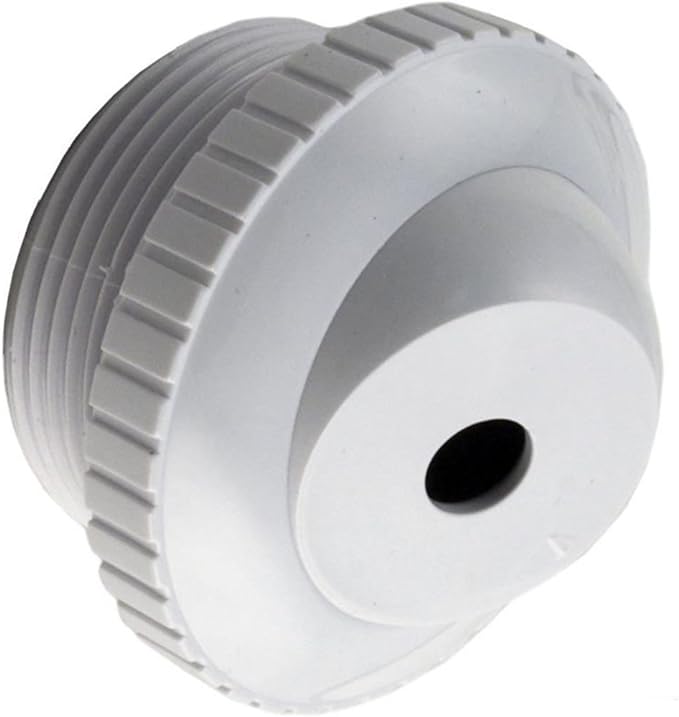SUPER-PRO 1.5" MPT WHITE HYDROSTREAM FITTING W/ 3/8" OPENING