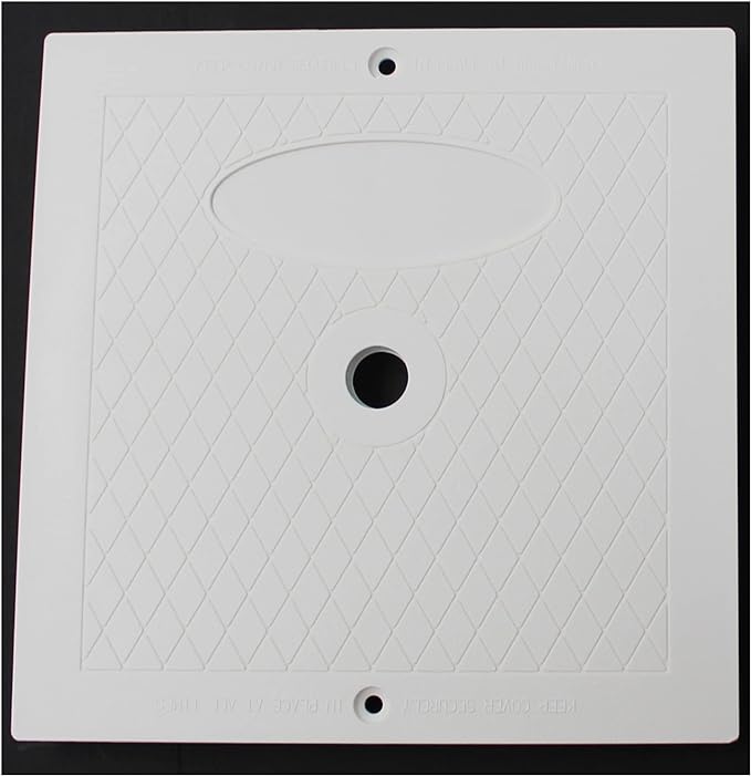 JSP MNFG 10"x10" LID REPLACEMENT FOR HAYWARD SPX1082E WHITE-GEN