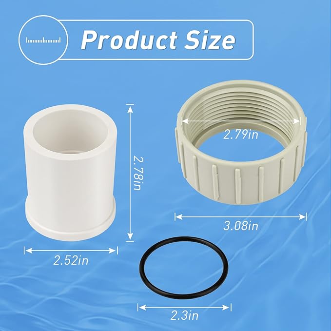 PENTAIR SUPER FLO UNION 1.5"X2"