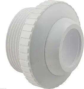 SUPER-PRO 1.5" MPT WHITE HYDROSTREAM FITTING W/ 1" Opening