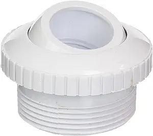 SUPER-PRO 1.5" MPT WHITE HYDROSTREAM FITTING W/ 1" Opening