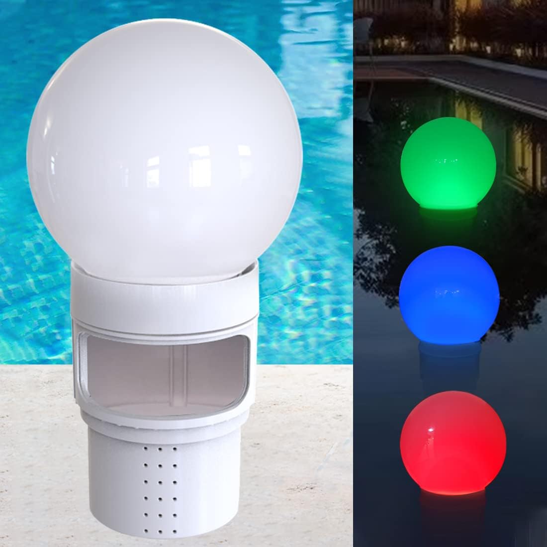 SOLAR BALL CHLORINATOR MULTICOLOR