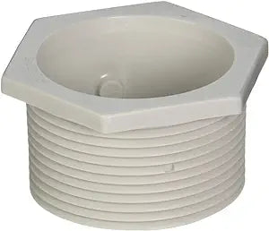POLARIS WHITE UNIVERSAL WALL FITTING