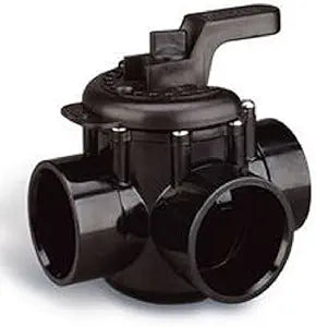 PENTAIR 2" 3-WAY CPVC DIVERTER AND CHECK VALVE W/ 2 1/2" SLIP OUTSIDE