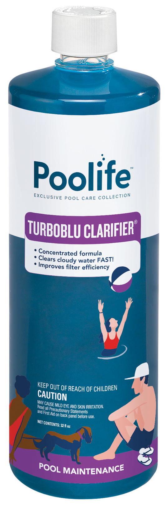 POOLIFE™ TURBOBLU CLARIFIER™ 1oz PER 5K