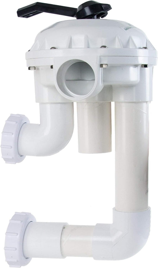 PENTAIR HI-FLO 2"VALVE W/ BULKHEAD FITTINGS FOR QUAD D.E & SAND FILTERS