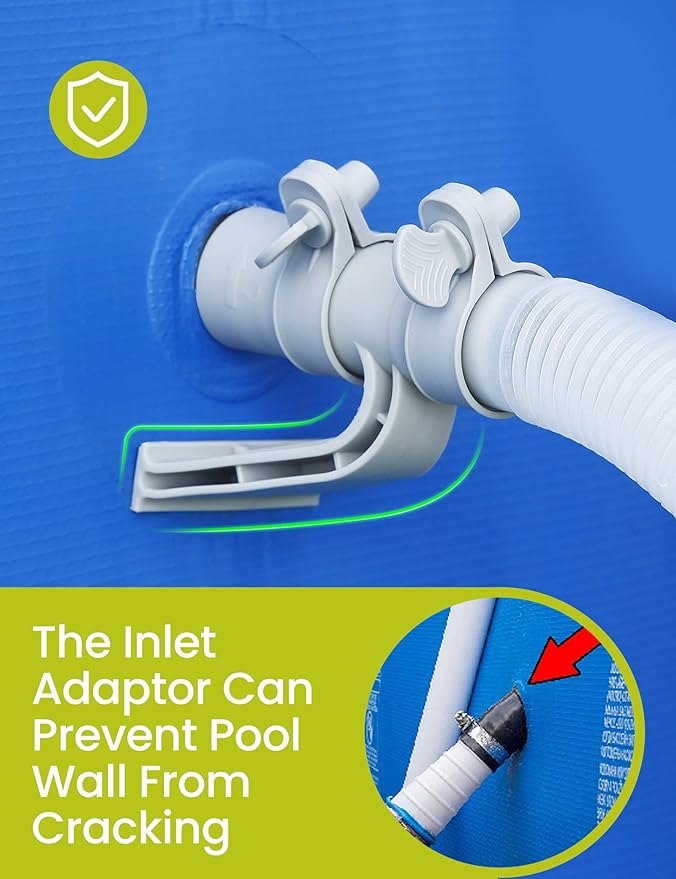 INTEX STYLE HOSE SUPPORT BRACKETS, 1.25"