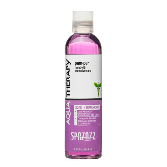 SPAZAZZ - PAMPER-LUSH 8.25OZ AQUATHERAPY