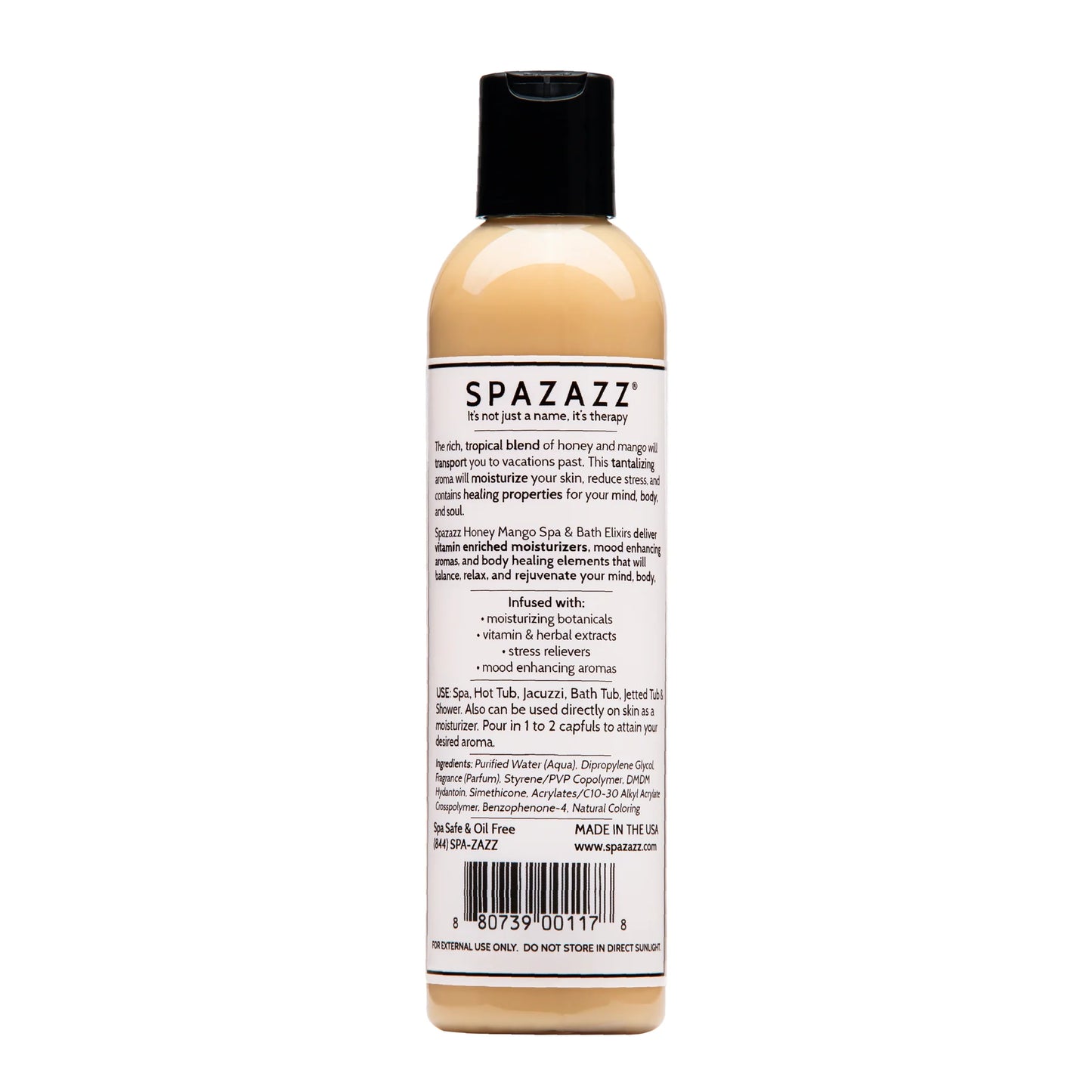 SPAZAZZ- HONEY MANGO-AROUSE BOTANICALS