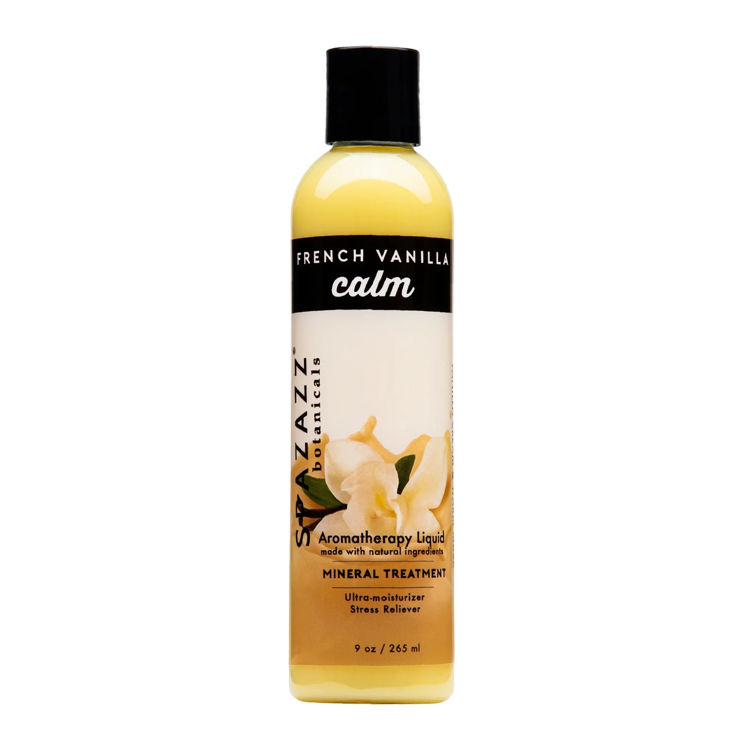 SPAZAZZ  FRENCH VANILLA- CALM BOTANICALS