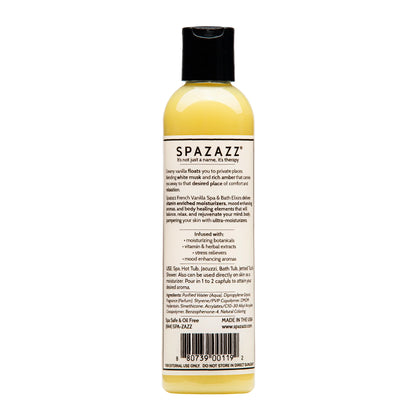 SPAZAZZ  FRENCH VANILLA- CALM BOTANICALS