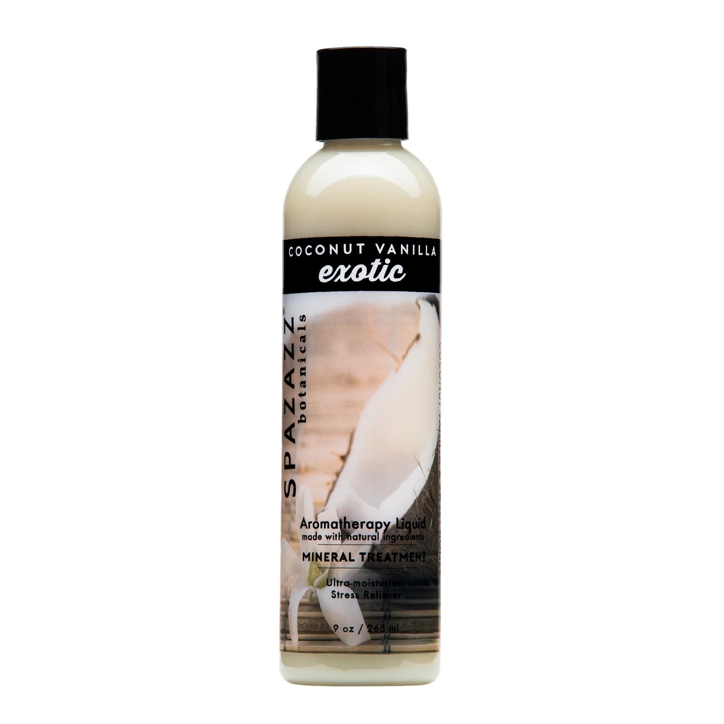 SPAZAZZ - COCONUT VANILLA- EXOTIC BOTANICALS
