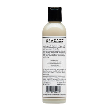 SPAZAZZ - COCONUT VANILLA- EXOTIC BOTANICALS