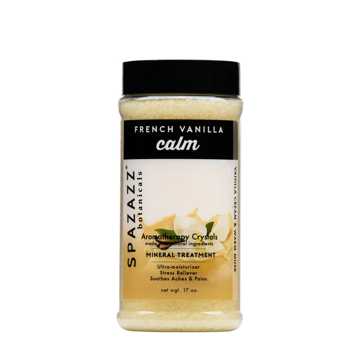 SPAZAZZ  FRENCH VANILLA- CALM BOTANICALS