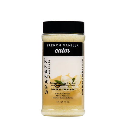 SPAZAZZ  FRENCH VANILLA- CALM BOTANICALS