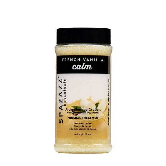 SPAZAZZ  FRENCH VANILLA- CALM BOTANICALS