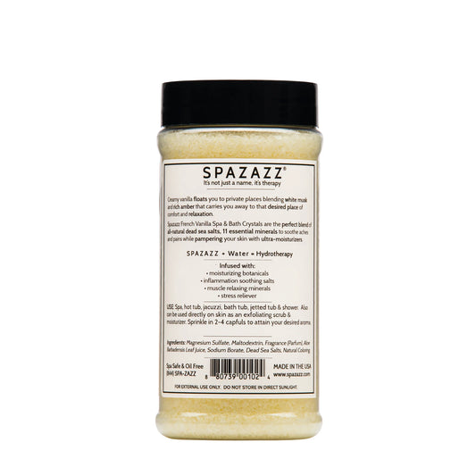 SPAZAZZ  FRENCH VANILLA- CALM BOTANICALS